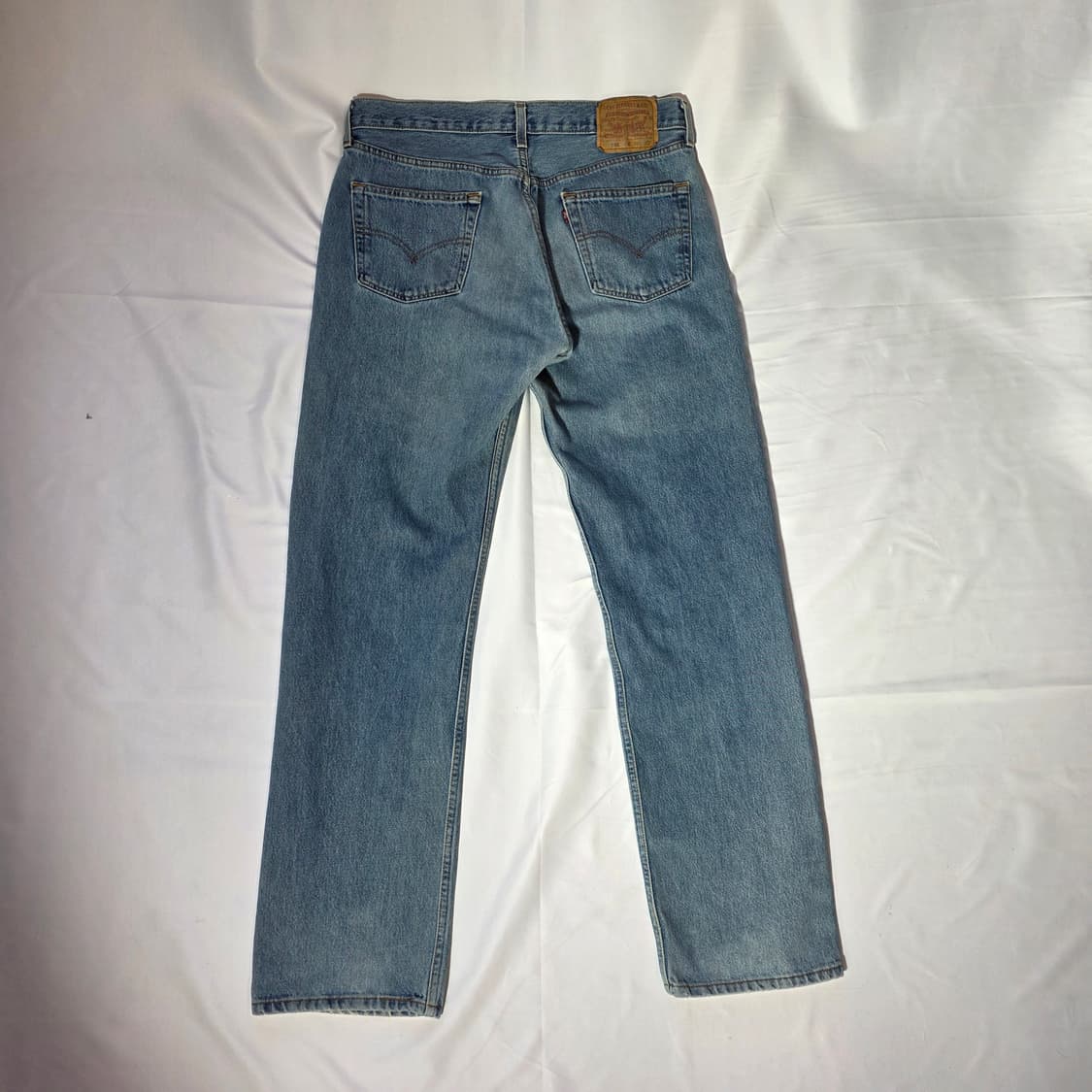 [W36L32]90's USA 리바이스 501 데님 팬츠 상품이미지6