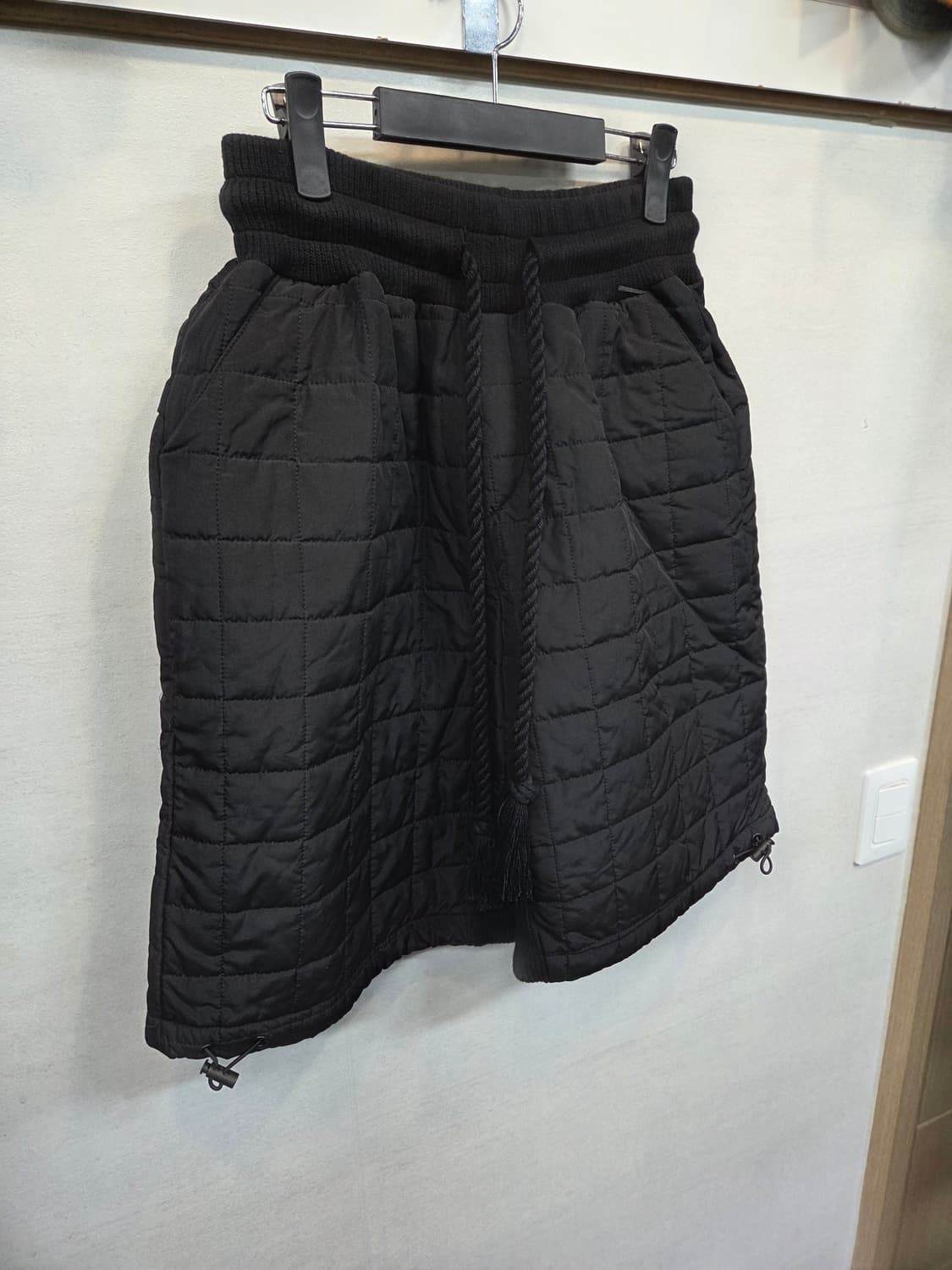 바이더알 퀄팅 골지 반바지 L xl 상품이미지6