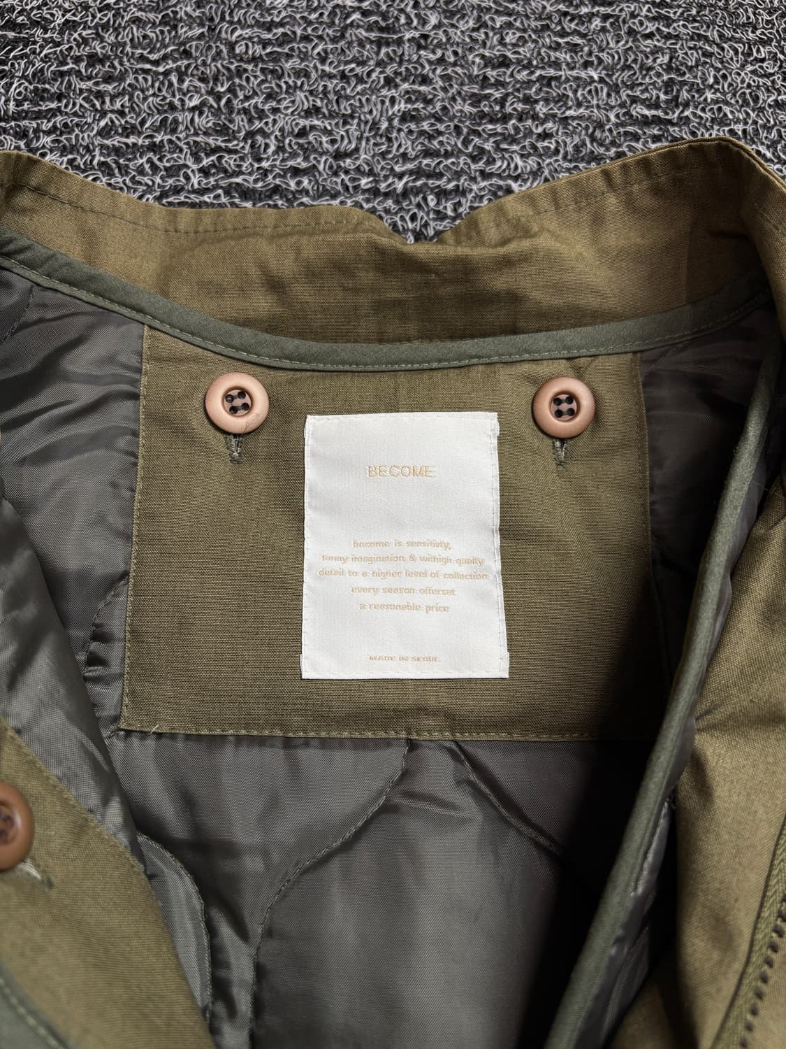 BECOME 미군 밀리터리 복각 M-65 피쉬테일 파카 2139 상품이미지3