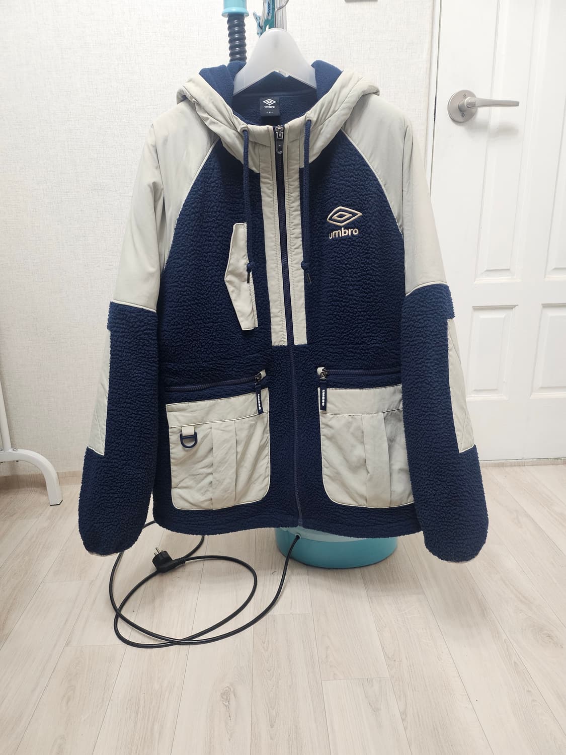 (100~105)L ☆우주매물☆엄브로 대장 코듀라 택트 쉐르파 후리스점퍼 상품이미지1