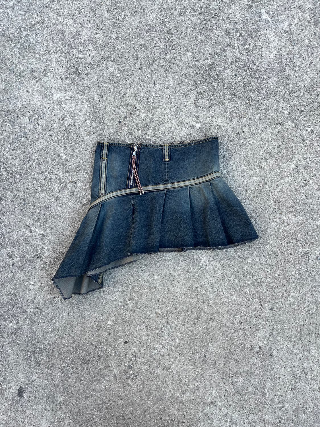 MOZZILLO (Made in Italy) 데님 스커트 상품이미지1