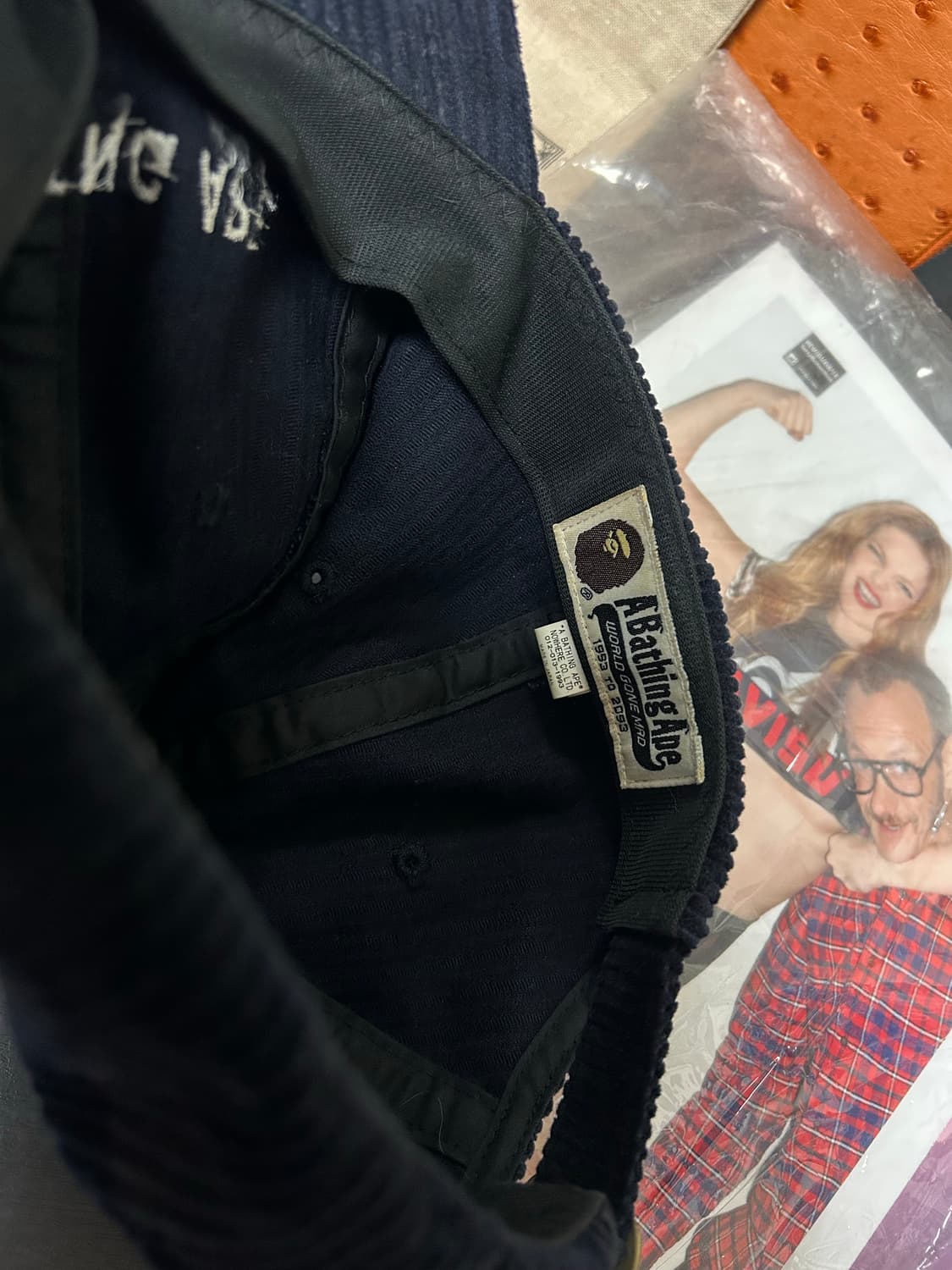 Bape 코듀로이 볼캡 상품이미지3