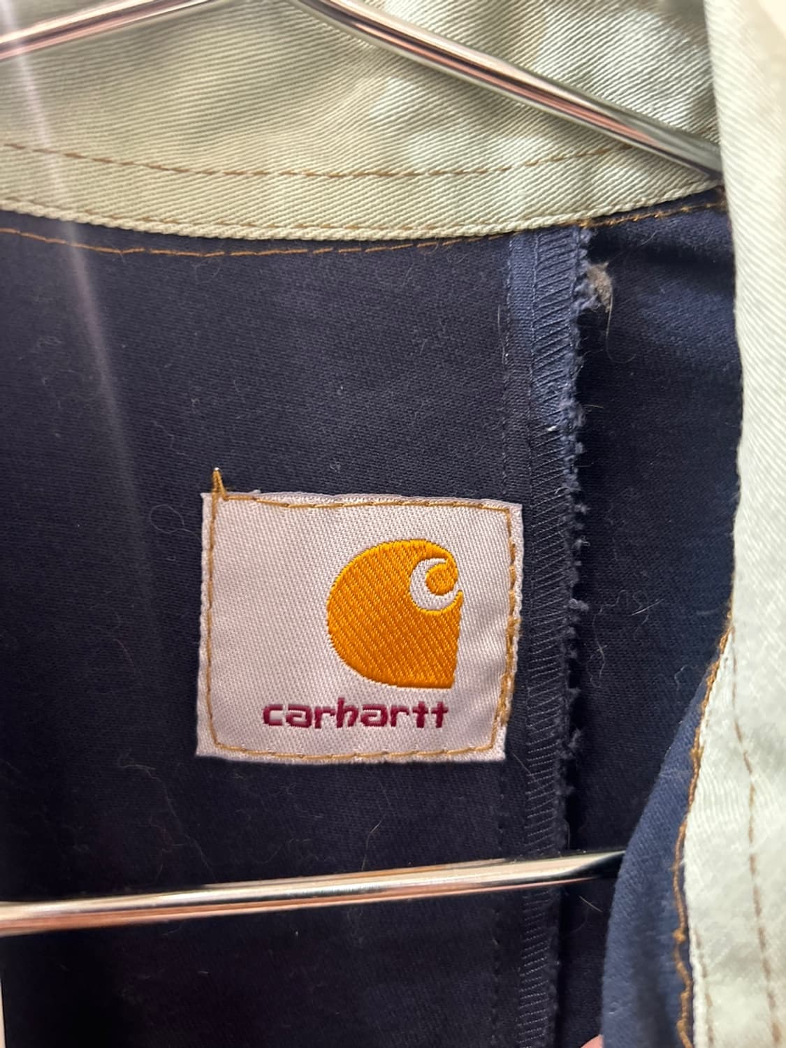 칼하트 컬러 블록 크롭 자켓 상품이미지3