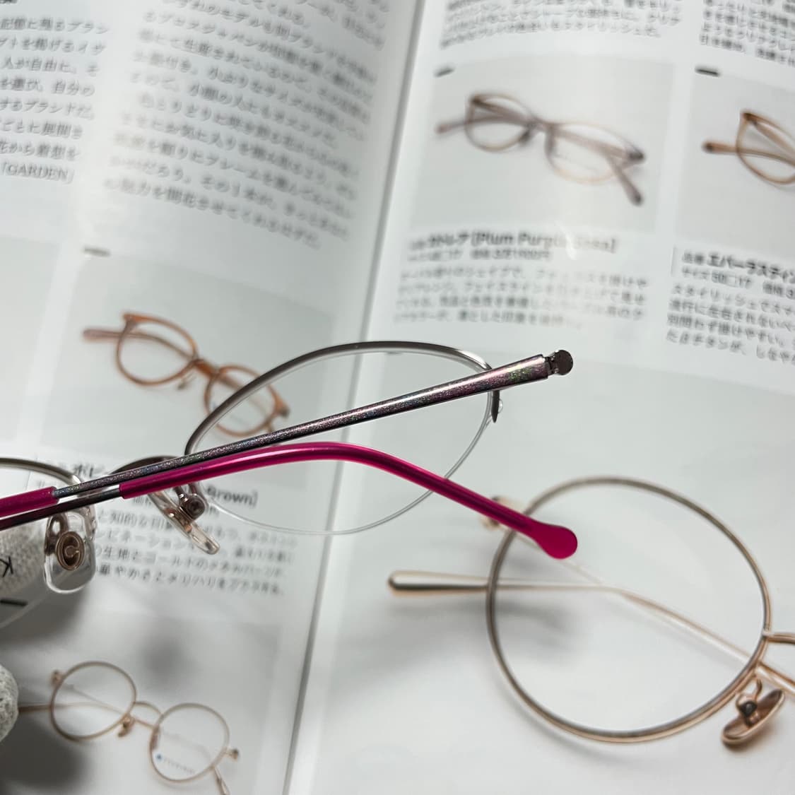 KOOKAI paris 쿠카이 캣아이 반무테 안경 상품이미지8