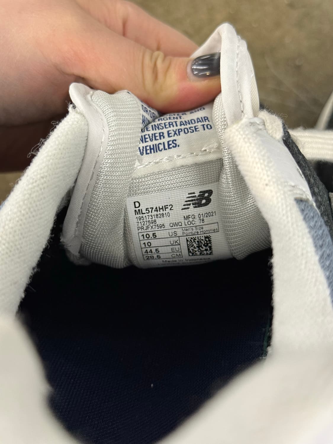 뉴발란스 574 클래식 운동화(ML574HF2) 285 상품이미지7