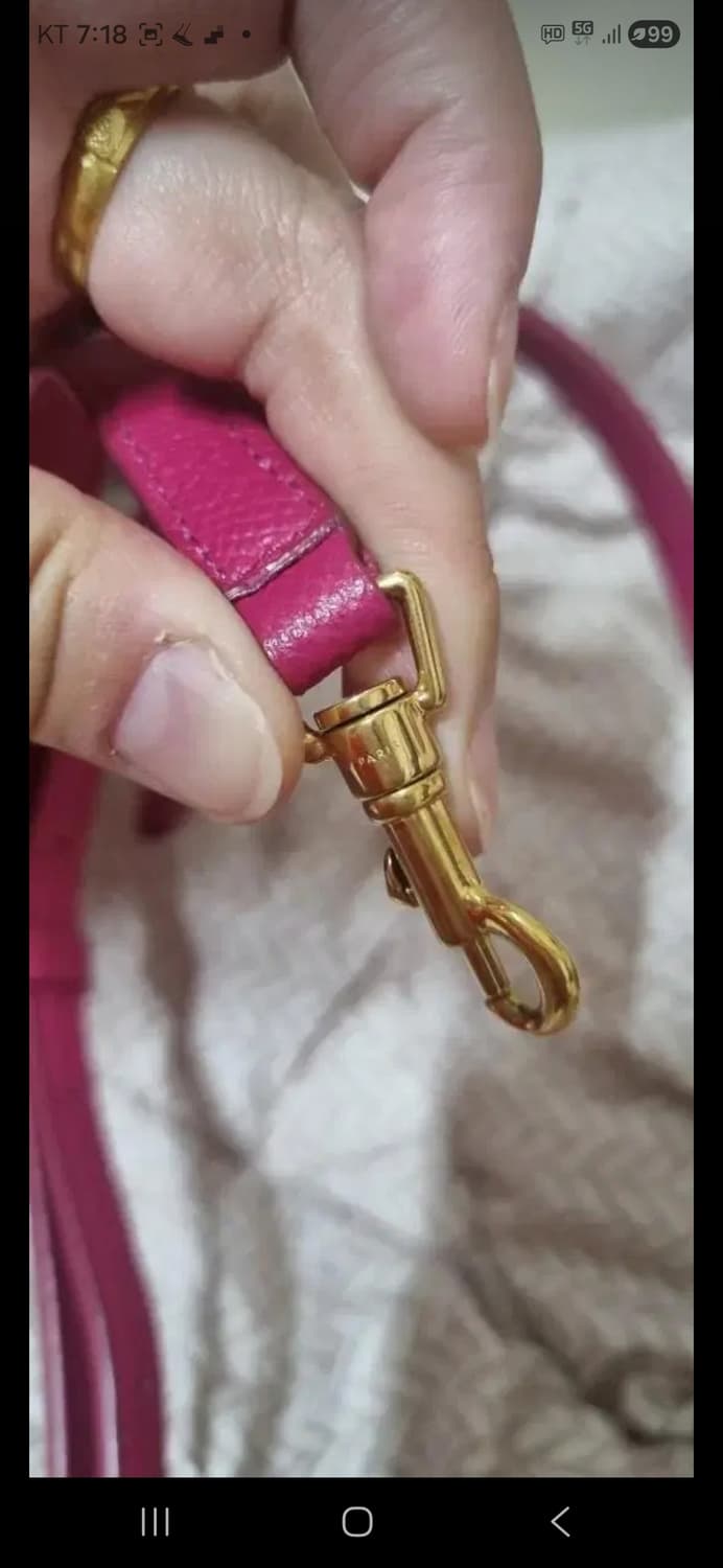 셀린느 벨트백 미니 핫핑크 상품이미지7