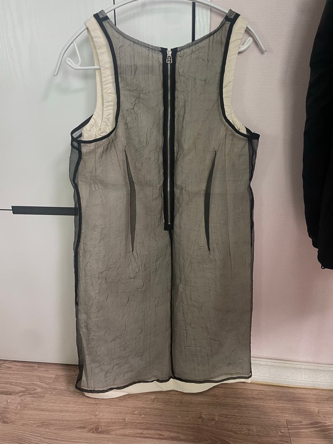 The open Product - mesh one piece  상품이미지2