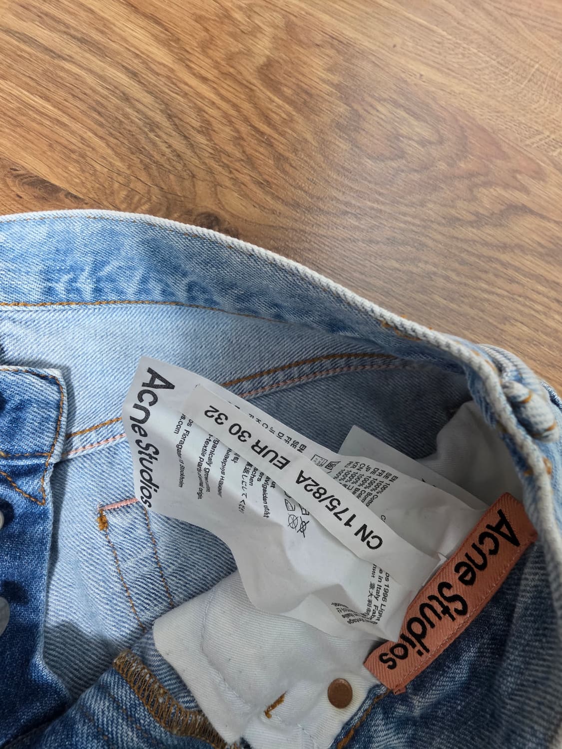 아크네 1996 클래식 데님 상품이미지4