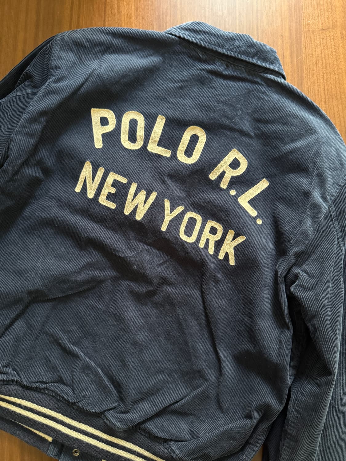 25FW 폴로 코듀로이 레터 자켓 상품이미지2