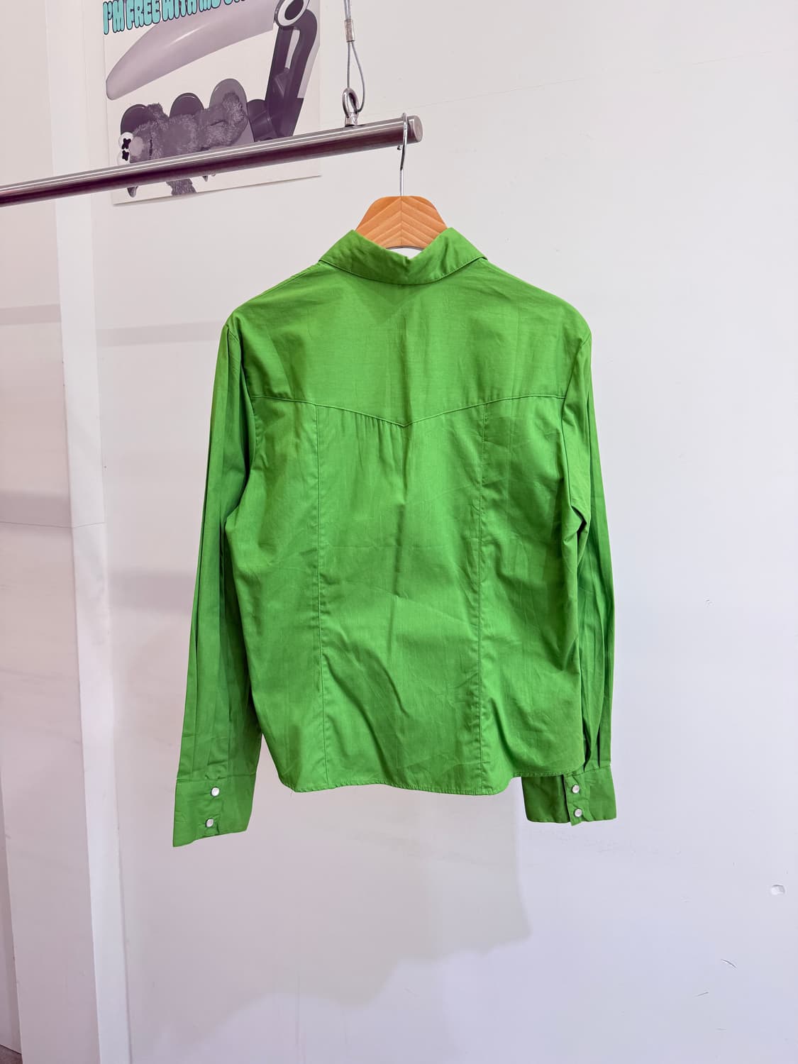 빈티지 FIVE SPOT (Made in Japan)피크드칼라셔츠 상품이미지6