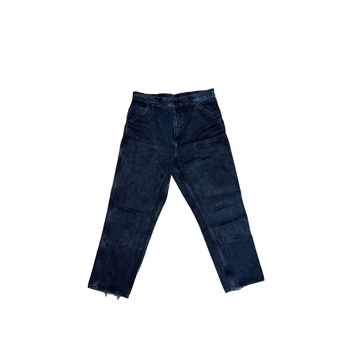 칼하트 윕 블랙 워시드 더블 니 상품이미지1