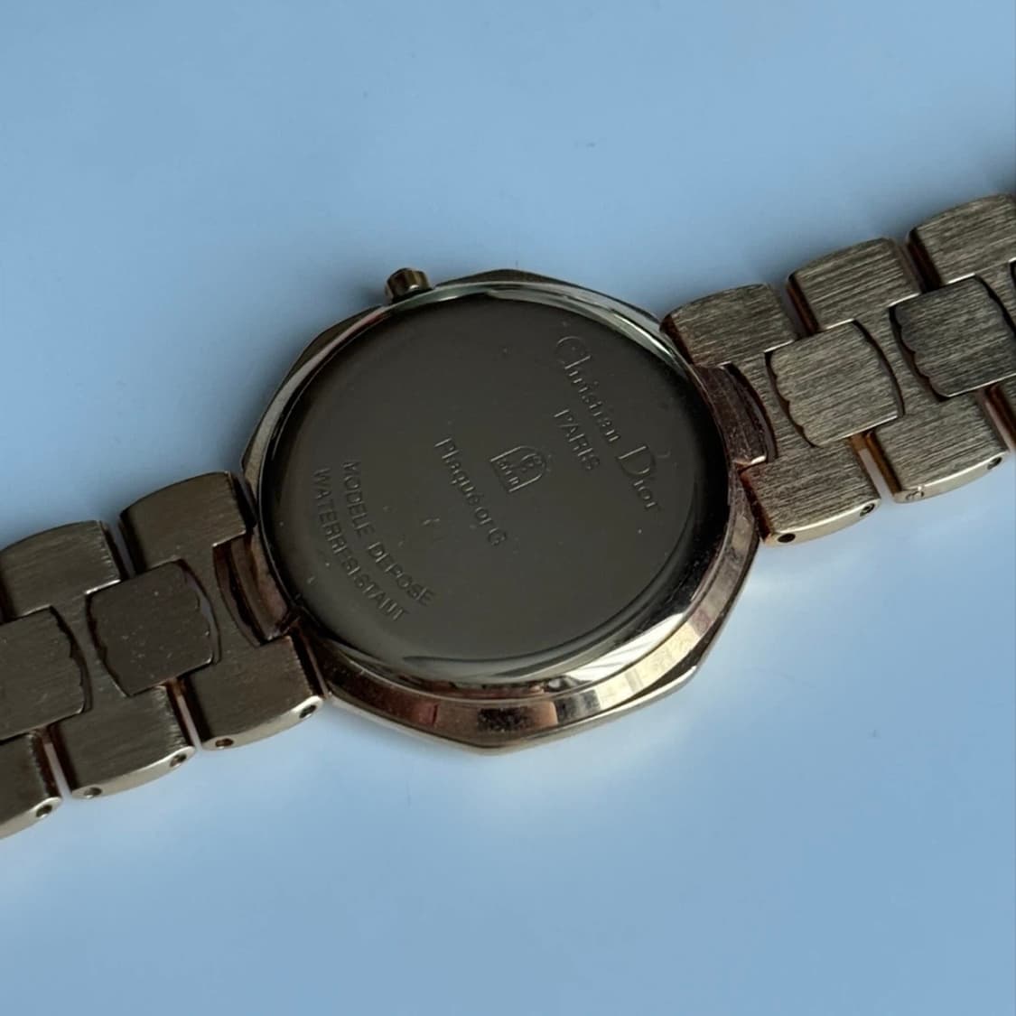 크리스찬디올 빈티지 금장 옥타곤 빈티지시계 상품이미지2