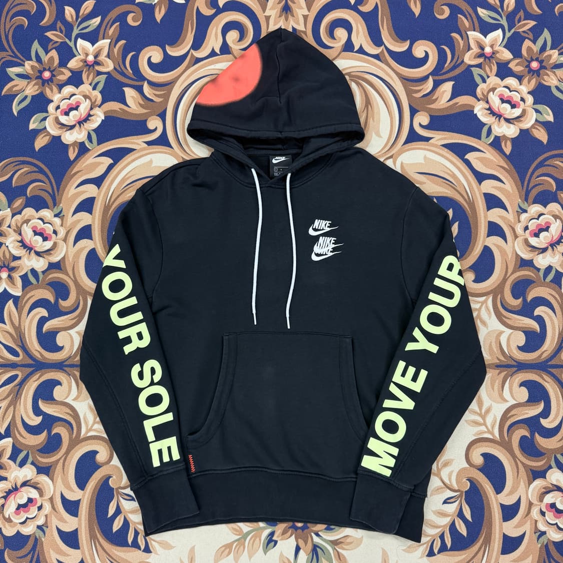 (L)나이키 Nike 월드투어 후드티셔츠(블랙) 상품이미지2