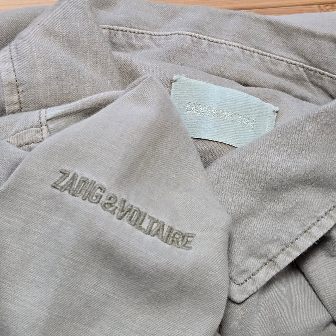 쟈딕앤볼테르 코튼 롱 자켓  상품이미지4