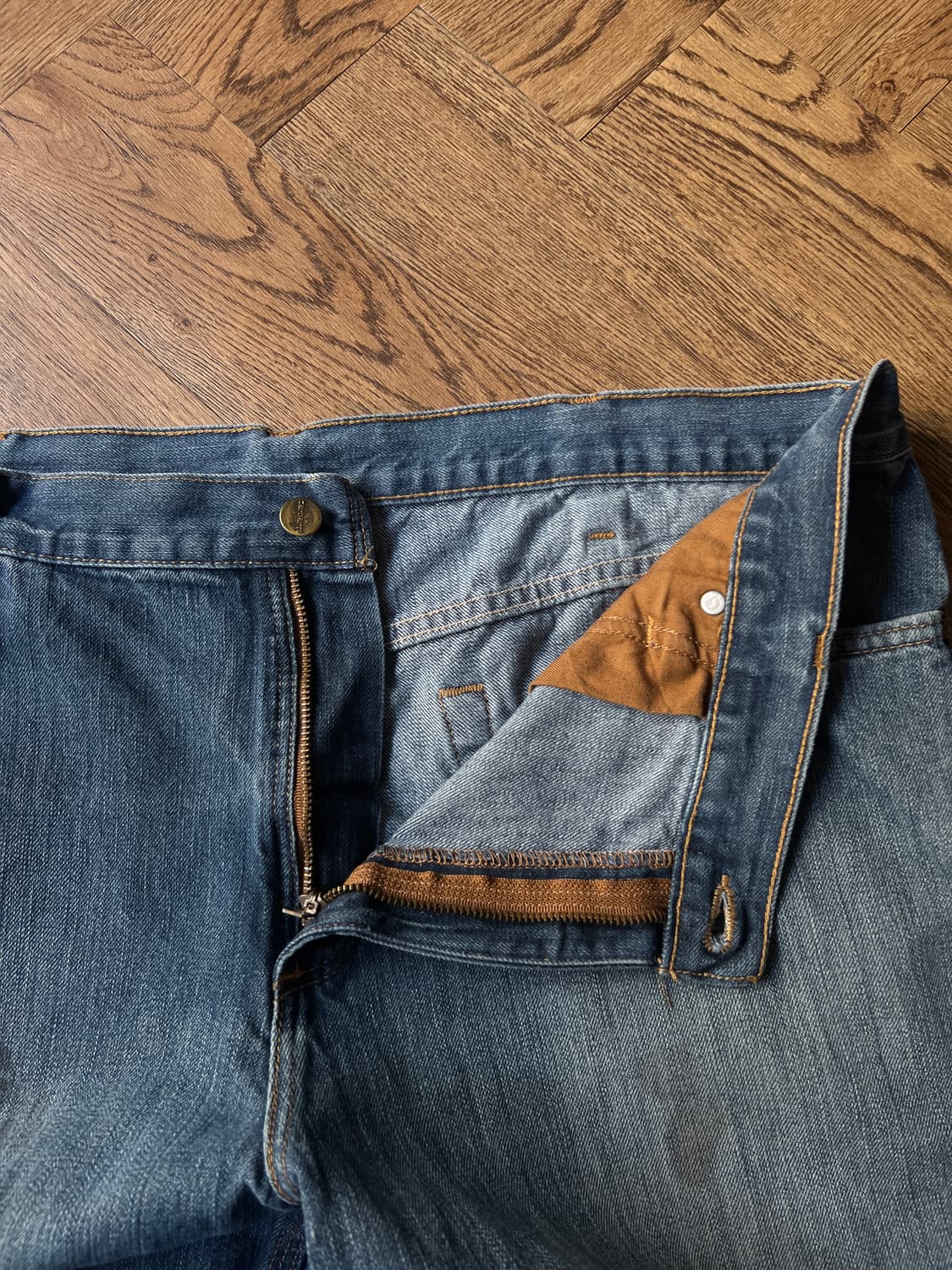 [40]칼하트 USA 더티워싱 워크 데님 팬츠 상품이미지4