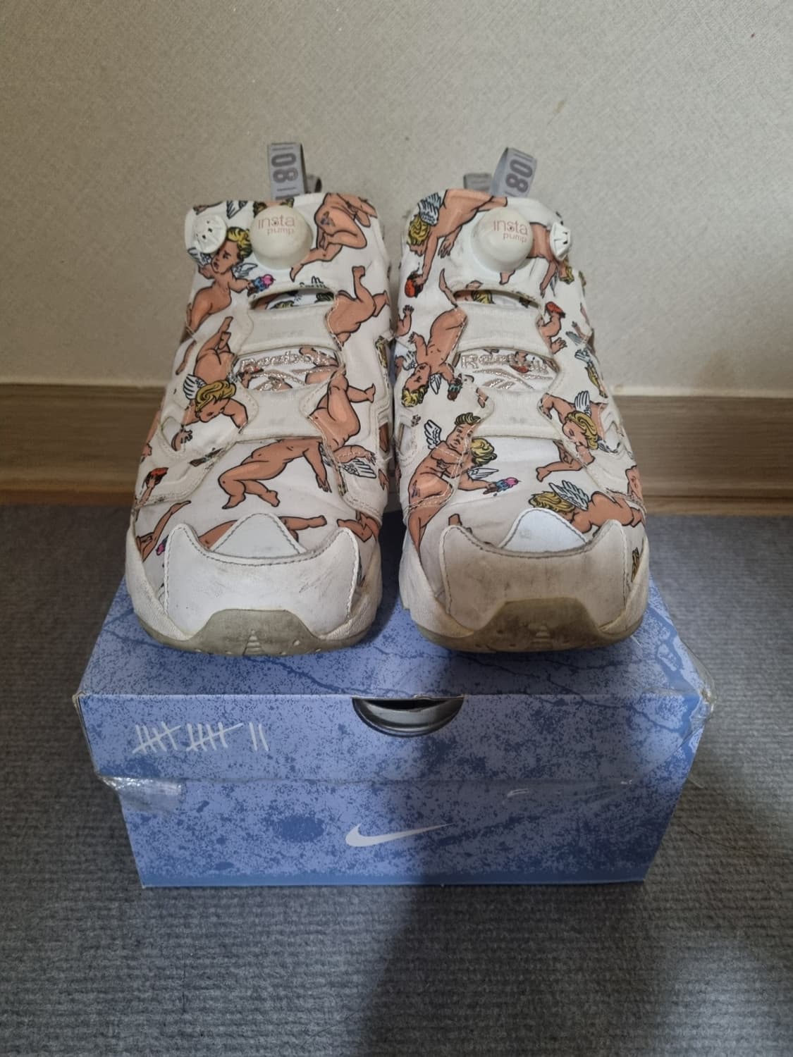 최저가! 리복 인스타 펌프 퓨리 275 LA 아기천사 (에눌, 네고o) 상품이미지2