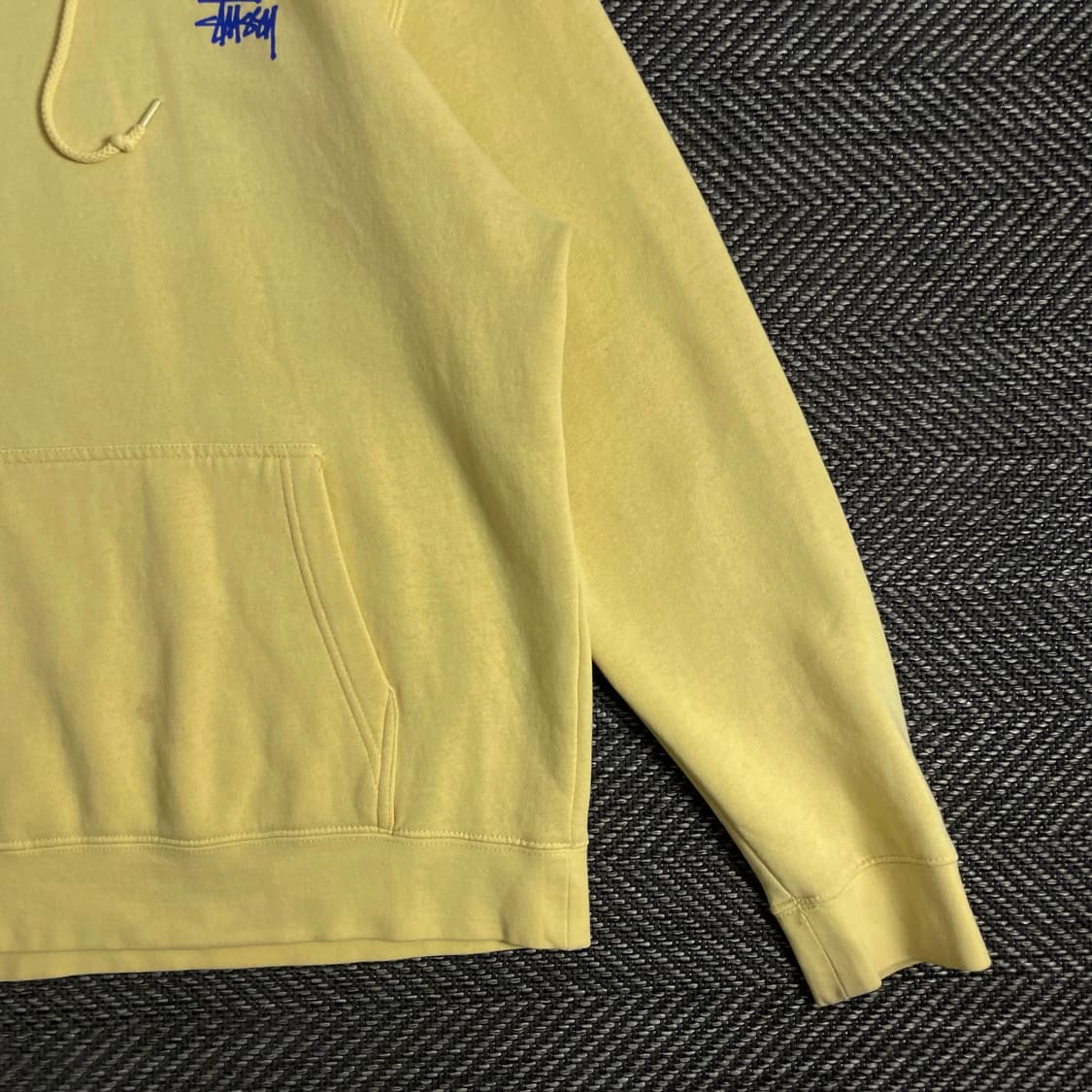 스투시 베이직 빅로고 박시핏 후드 티셔츠y 3050 상품이미지4