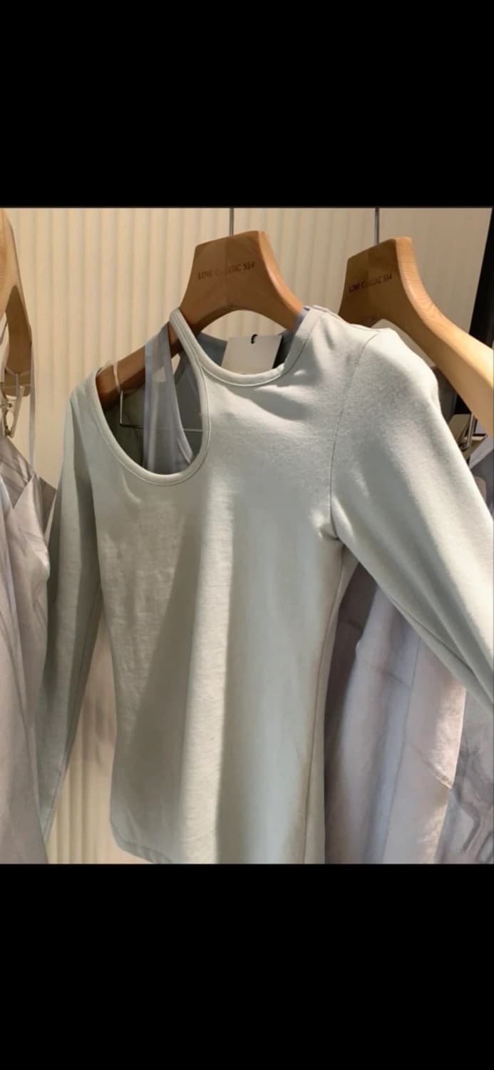 로우 클래식 커브드 티셔츠 M 상품이미지1