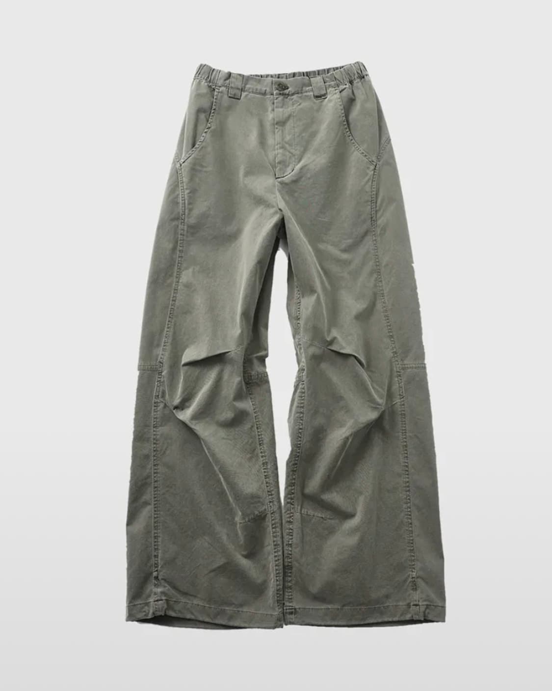 [2]999휴머니티 어드벤처 다이드 팬츠 모시 올리브 상품이미지1