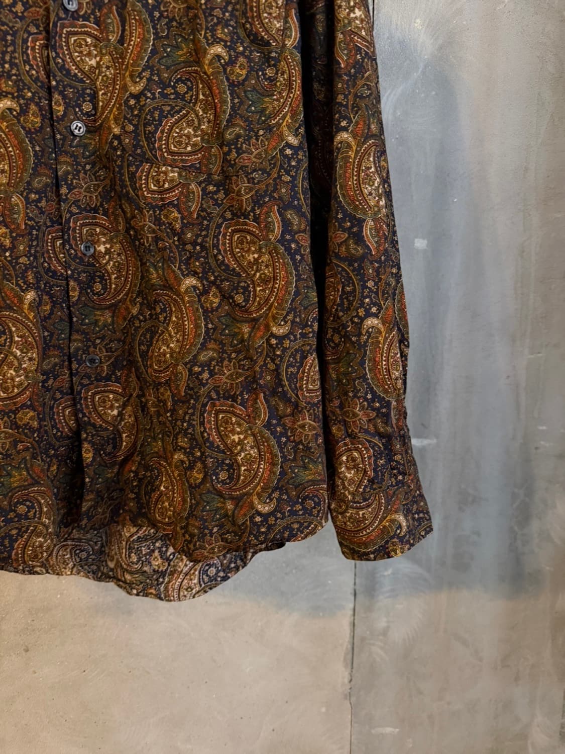 자콰드 페이즐리 셔츠 100 상품이미지5