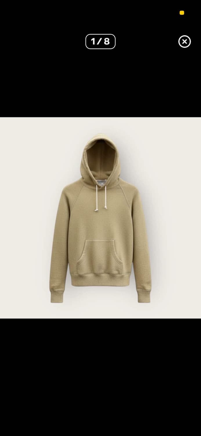 Junya Watanabe S/ 준야와타나베 17SS 글리터 후드티 상품이미지1