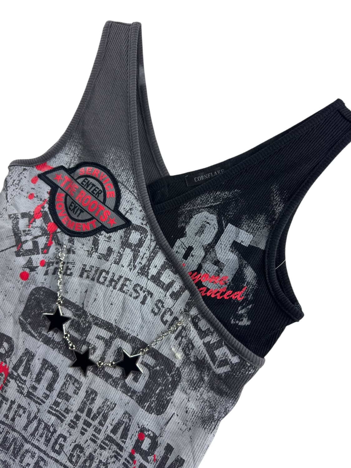 JPN Y2K 펑크 슬리브리스1326 상품이미지3