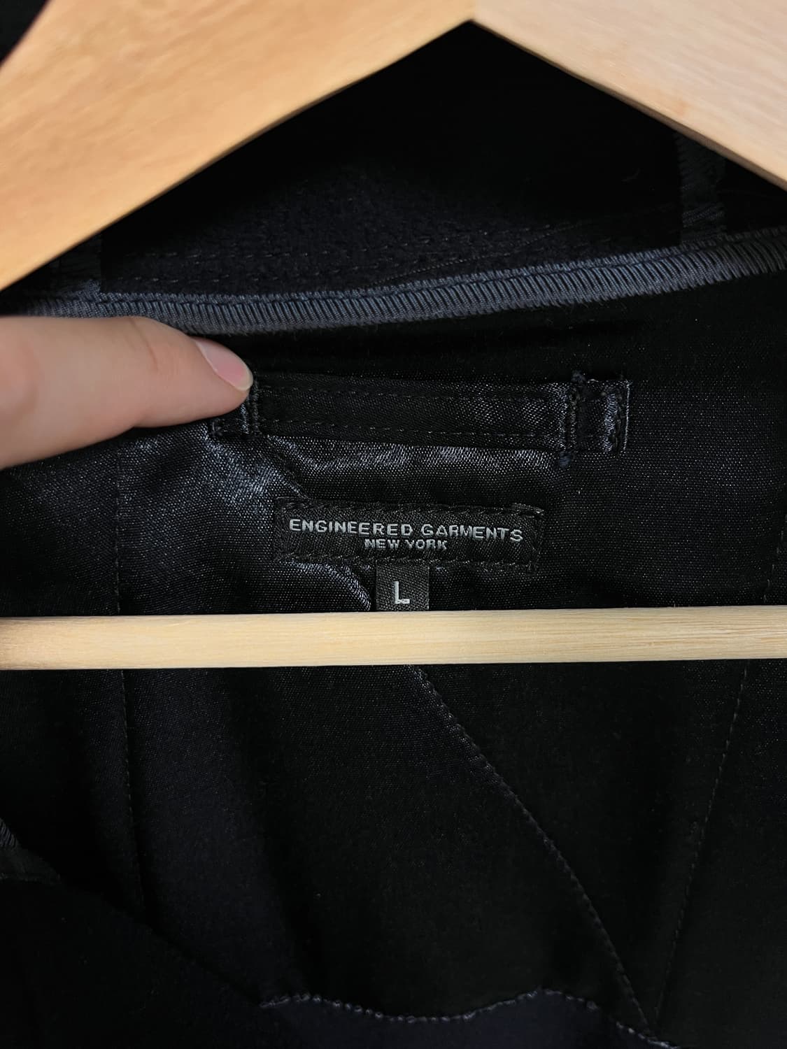 [L] 엔지니어드 가먼츠 파이어맨 더플 코트 네이비  상품이미지3