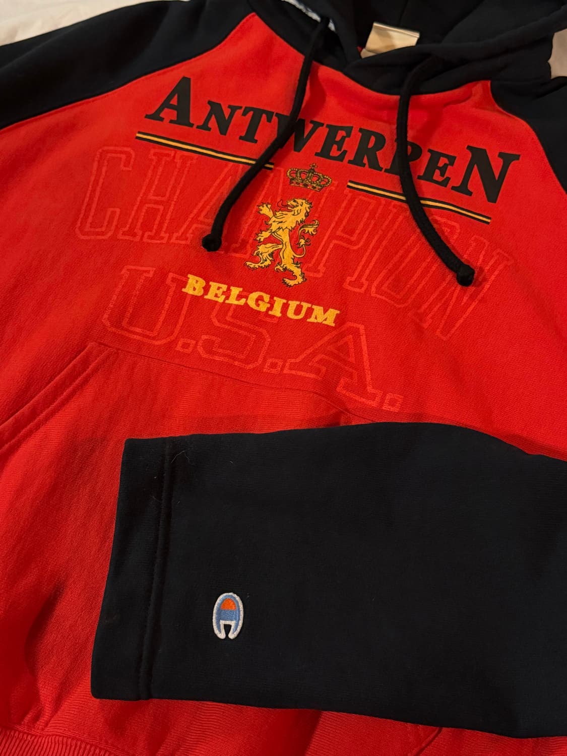 베트멍 X 챔피온 안트워펜 후드 상품이미지3