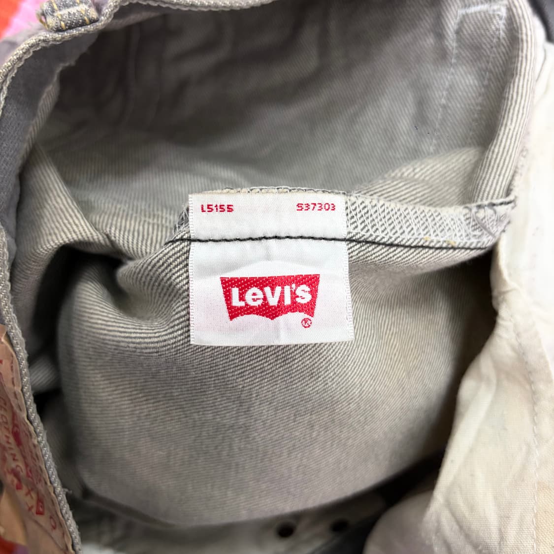 00s 리바이스 501xx 그레이 데님 (34) 상품이미지8