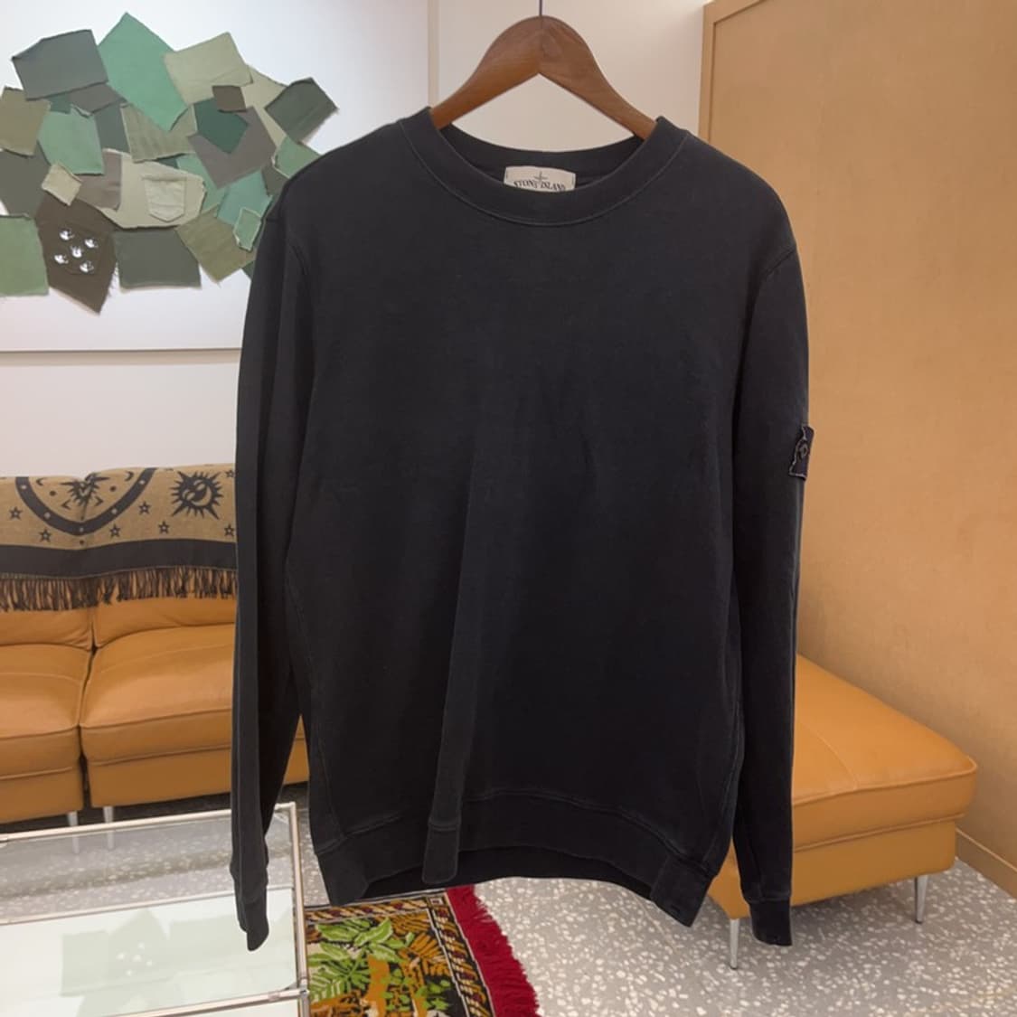 스톤아일랜드 정품 와펜 스웻셔츠 맨투맨 95 C06250 상품이미지1