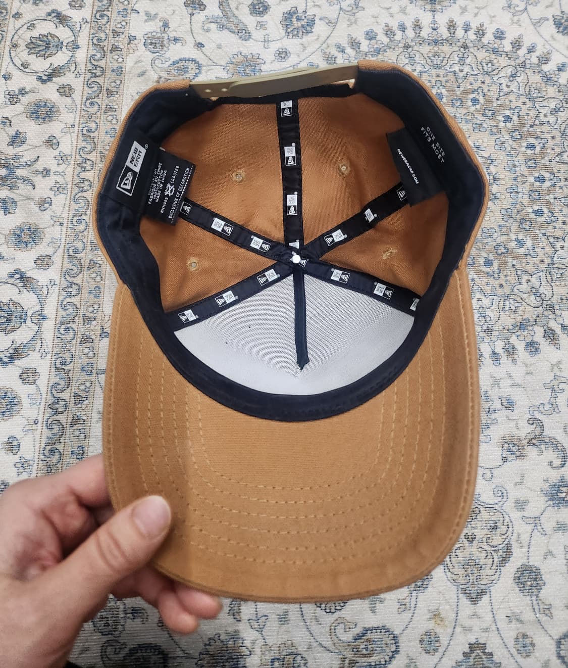 뉴에라 NYC 브라운 볼캡 상품이미지6