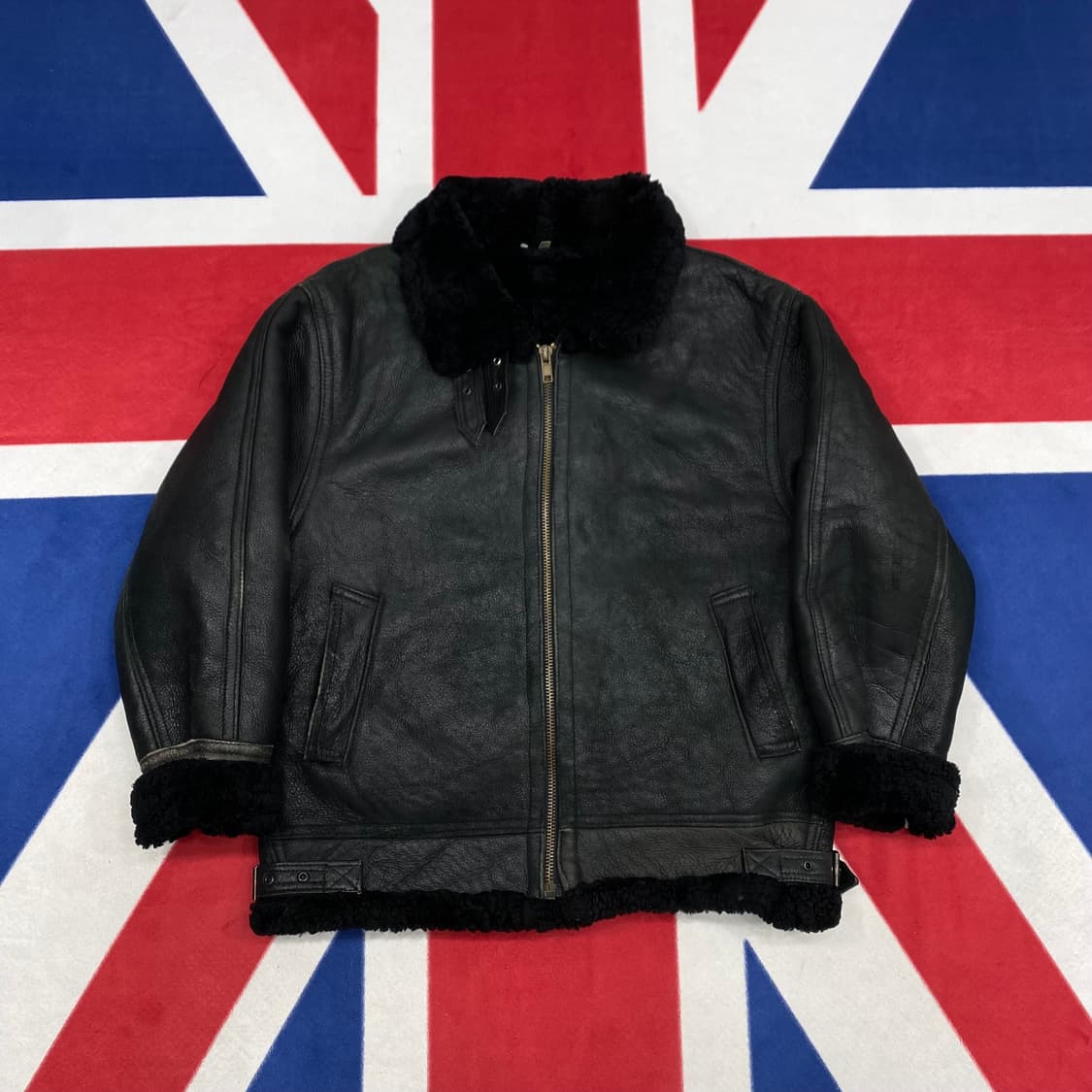 빈티지 가죽 B-3무스탕 M 상품이미지1