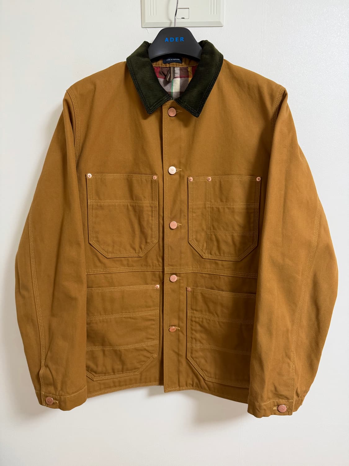 드레익스 토바코 캔버스 자켓 상품이미지1