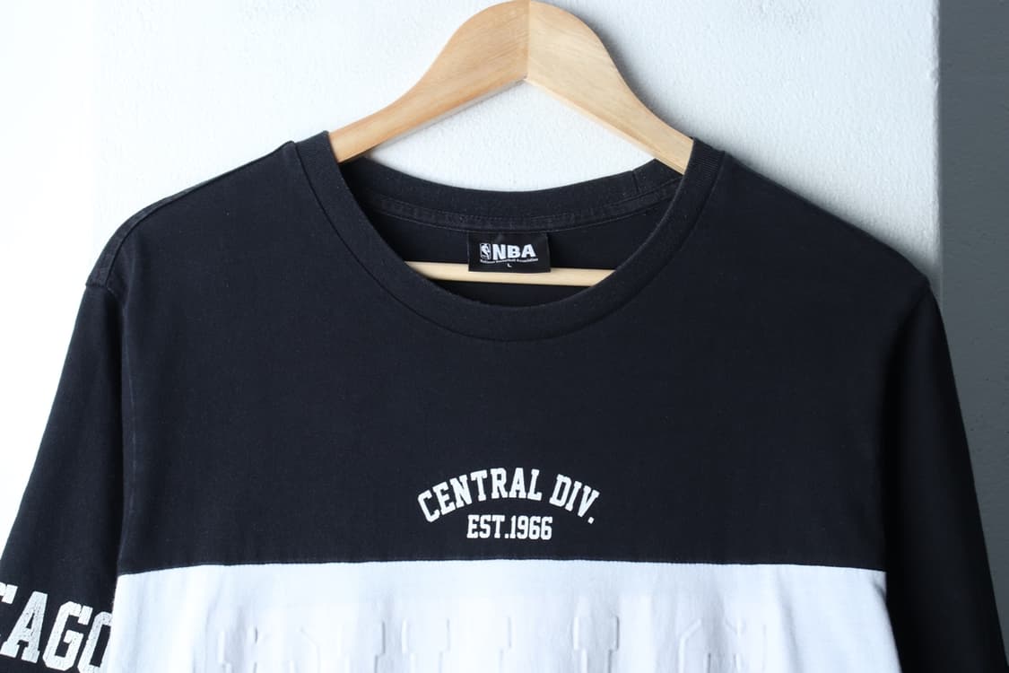 (L-XL) NBA 엔비에이 반팔 티셔츠 시카고불스 에이징-H30603 상품이미지3