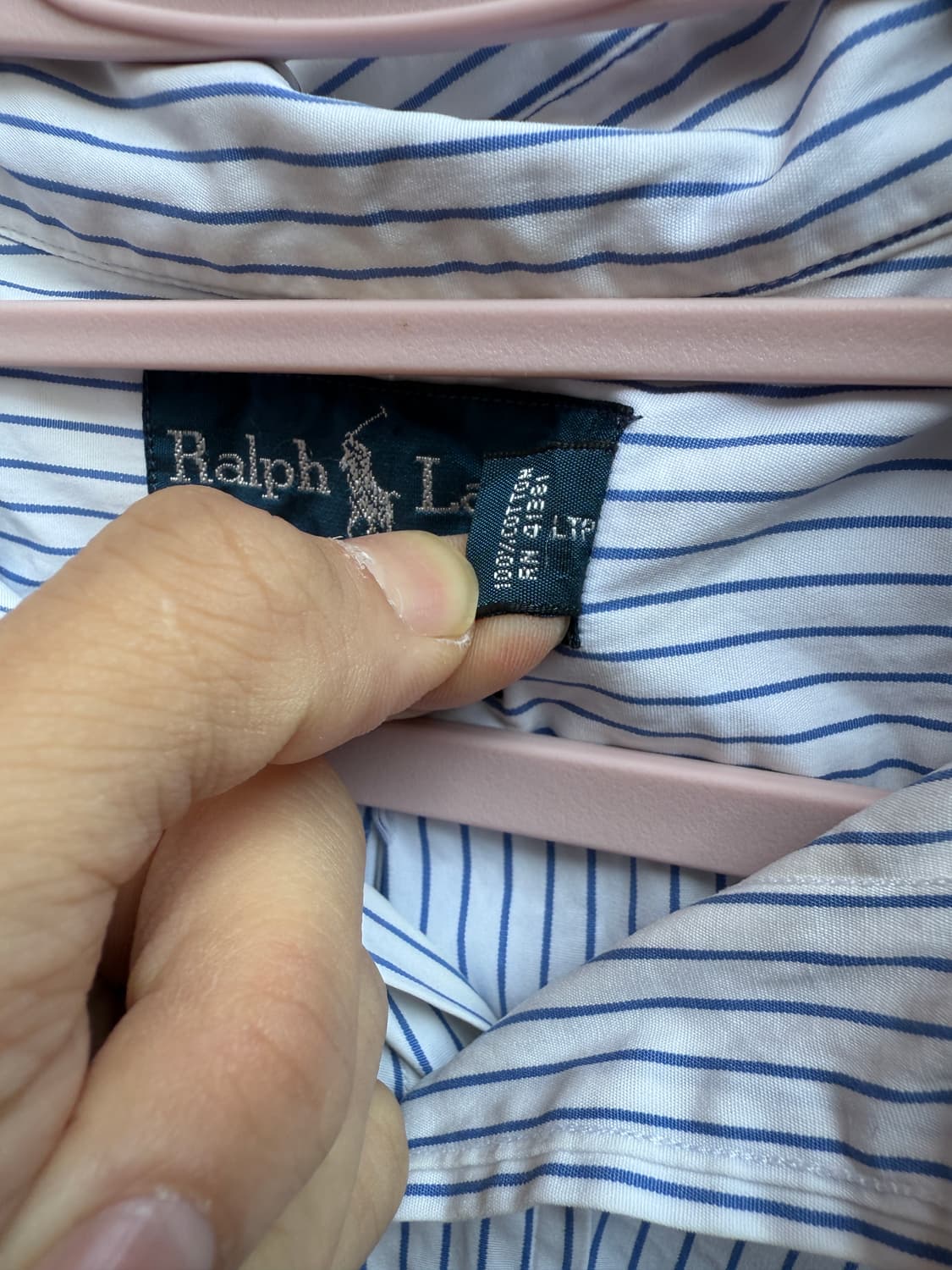 폴로 랄프로렌 스트라이프 반팔 셔츠 상품이미지5