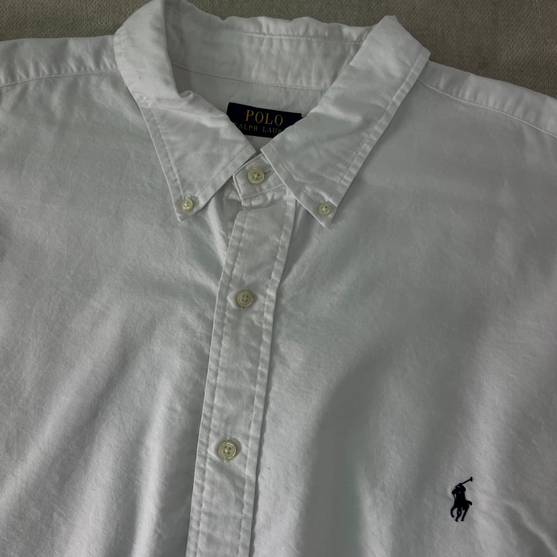 115 폴로랄프로렌 신형라벨 화이트 셔츠 상품이미지2