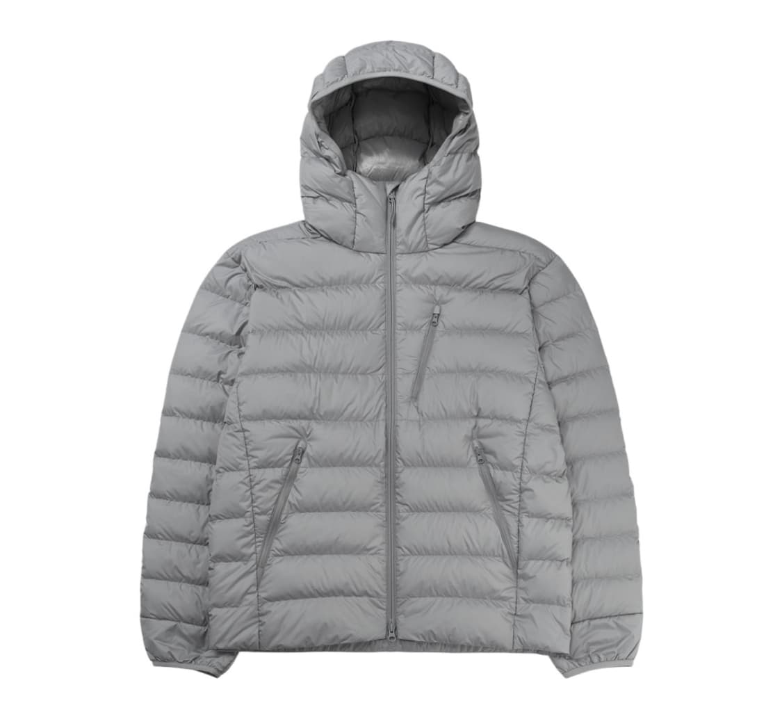 [XL/미개봉] 무신사 시티레저 후디드 경량패딩 라이트 그레이 상품이미지1