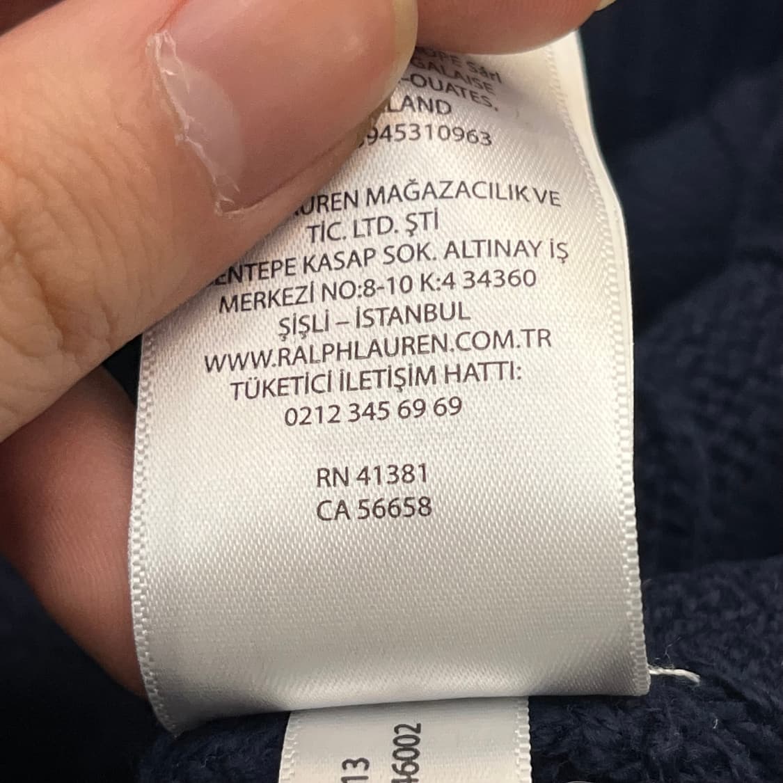 폴로랄프로렌 남성 케이블 니트 (M) 상품이미지5