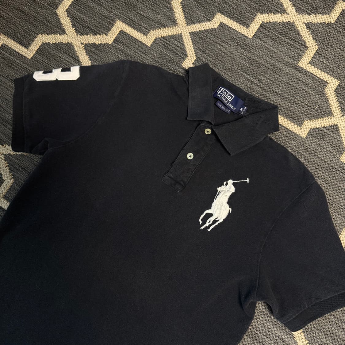 폴로 랄프로렌 빅포니 블랙 카라티 상품이미지1