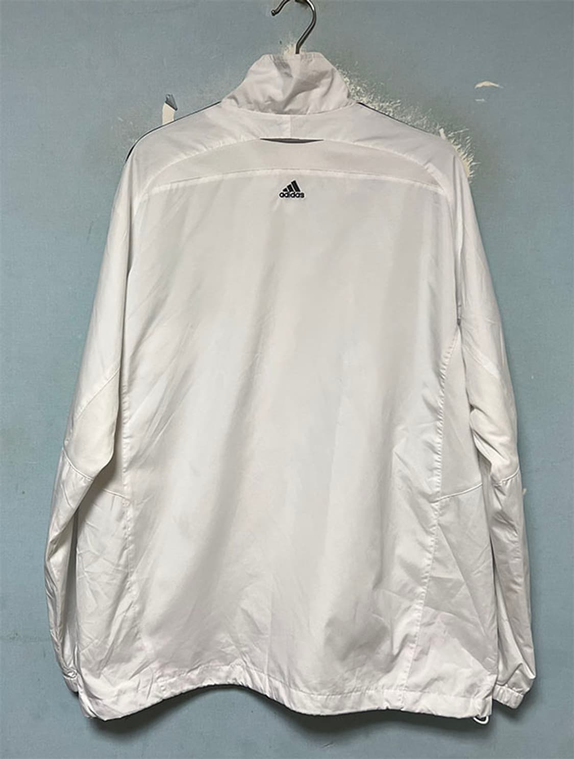 아디다스 화이트 삼선 바람막이 춘추 XL 105 상품이미지2