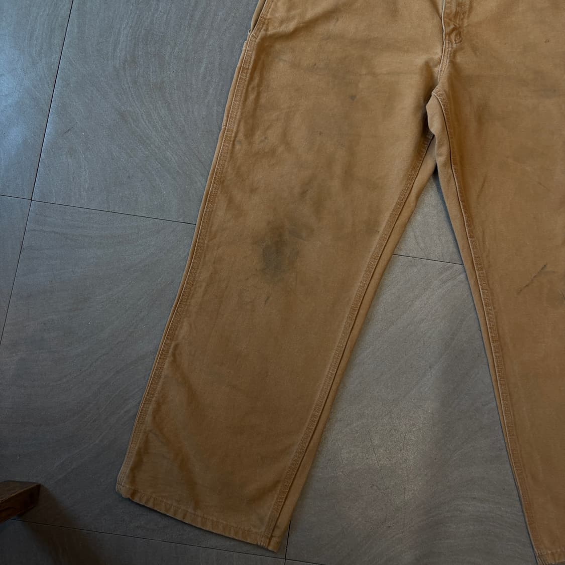 칼하트 정품 오리지널 브라운 카펜터 팬츠  상품이미지7