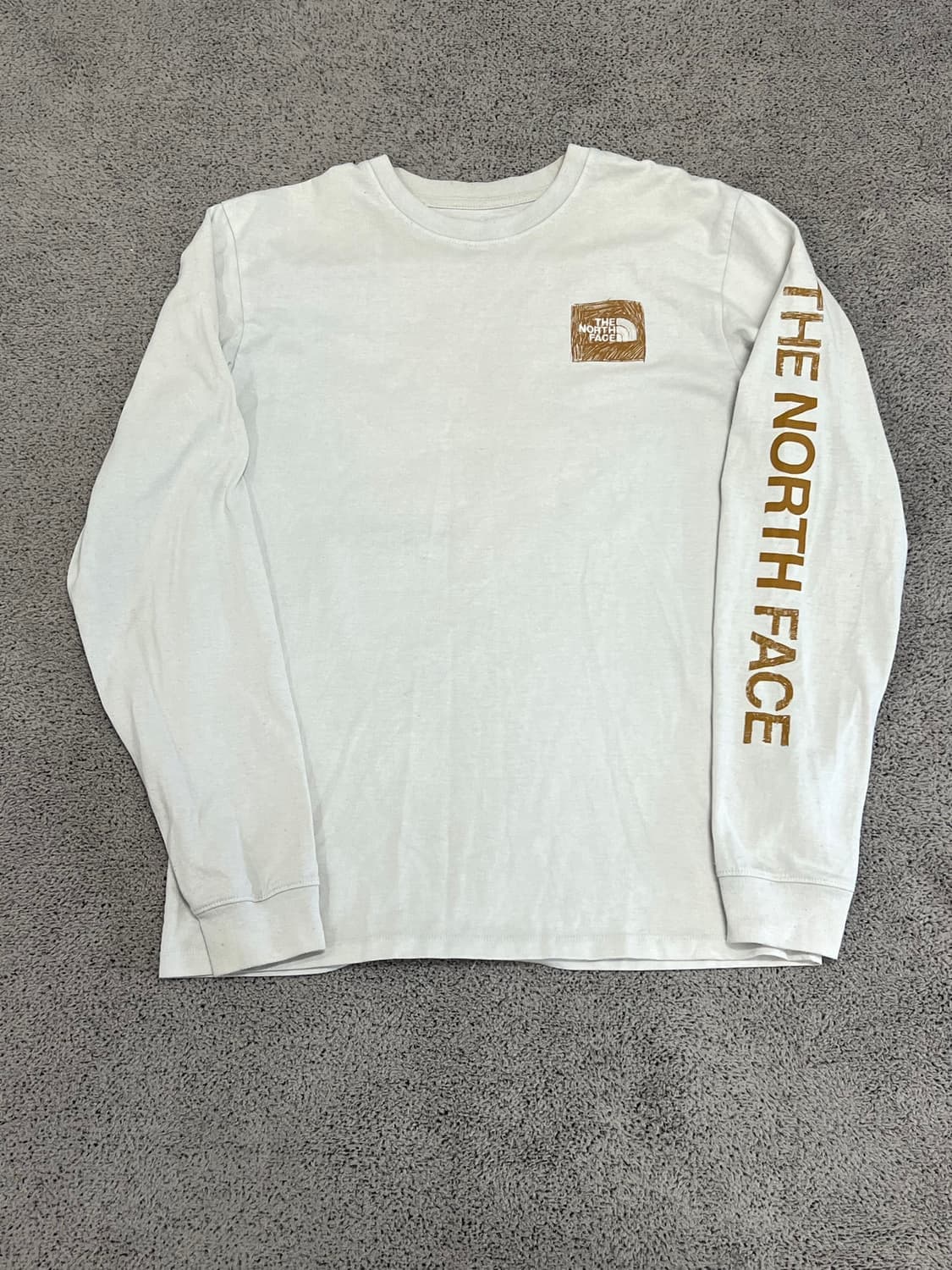 (M) 노스페이스 스펠아웃 긴팔 티 상품이미지1