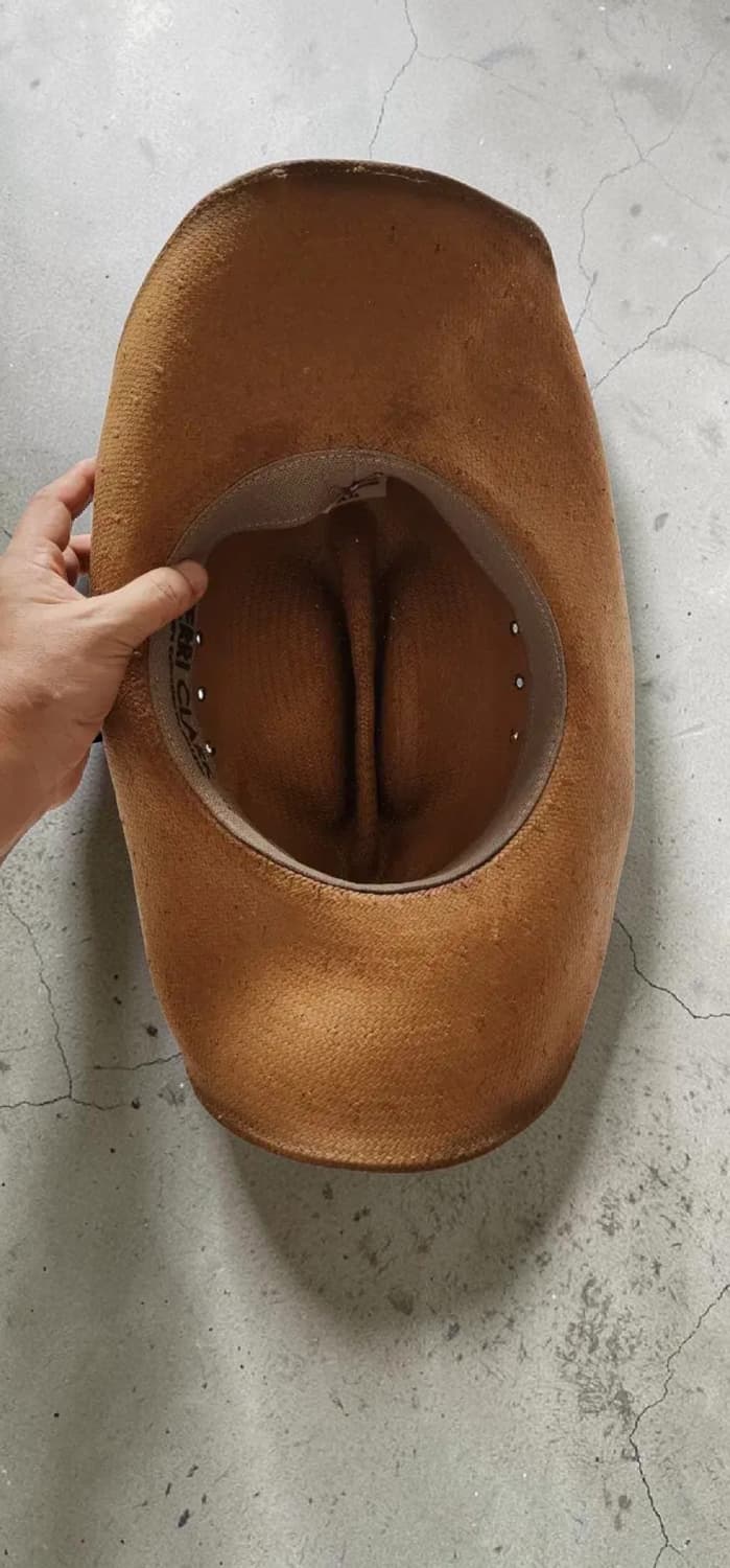 Terri Clark 빈티지 카우보이 모자 상품이미지6