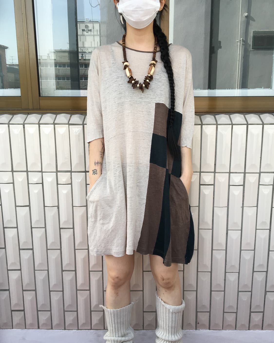 Patch point onepiece 상품이미지1