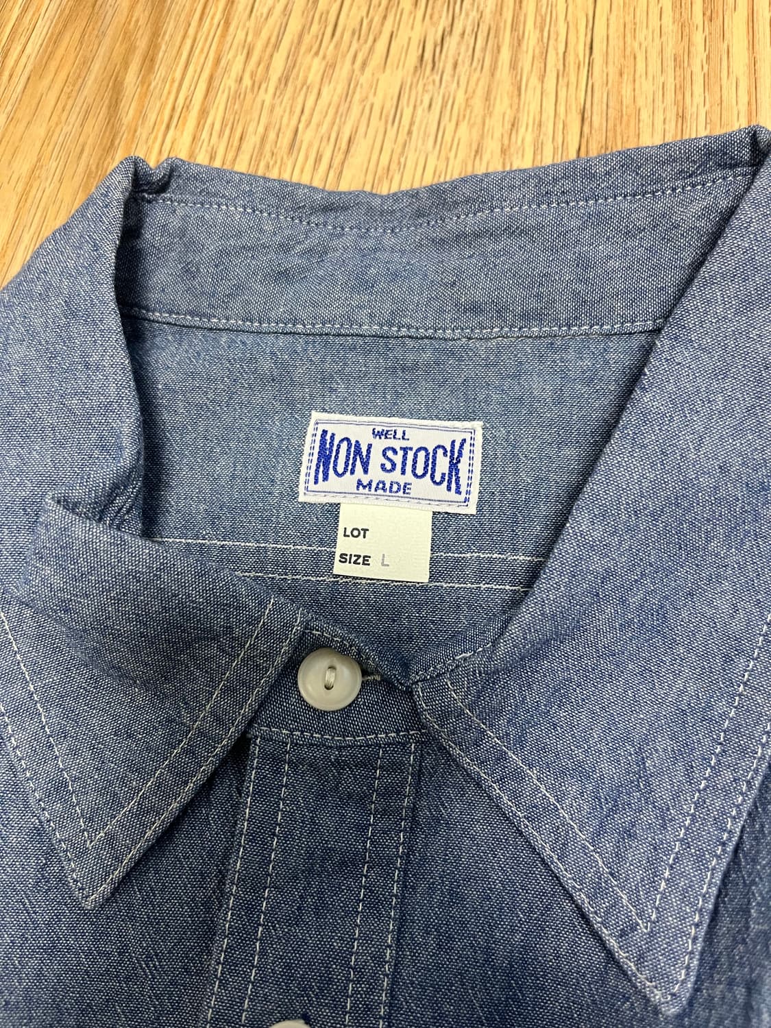 브론슨 샴브레이 셔츠 KR Ver 상품이미지4