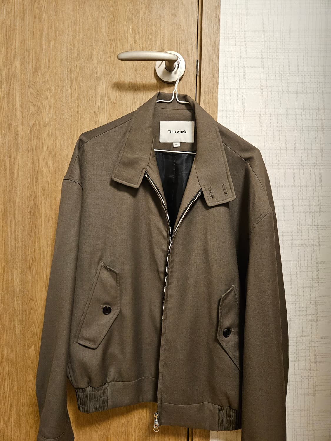 [새상품급]토니웩 트로피컬 울 헤링턴 자켓 싸게 판매합니다! 상품이미지1