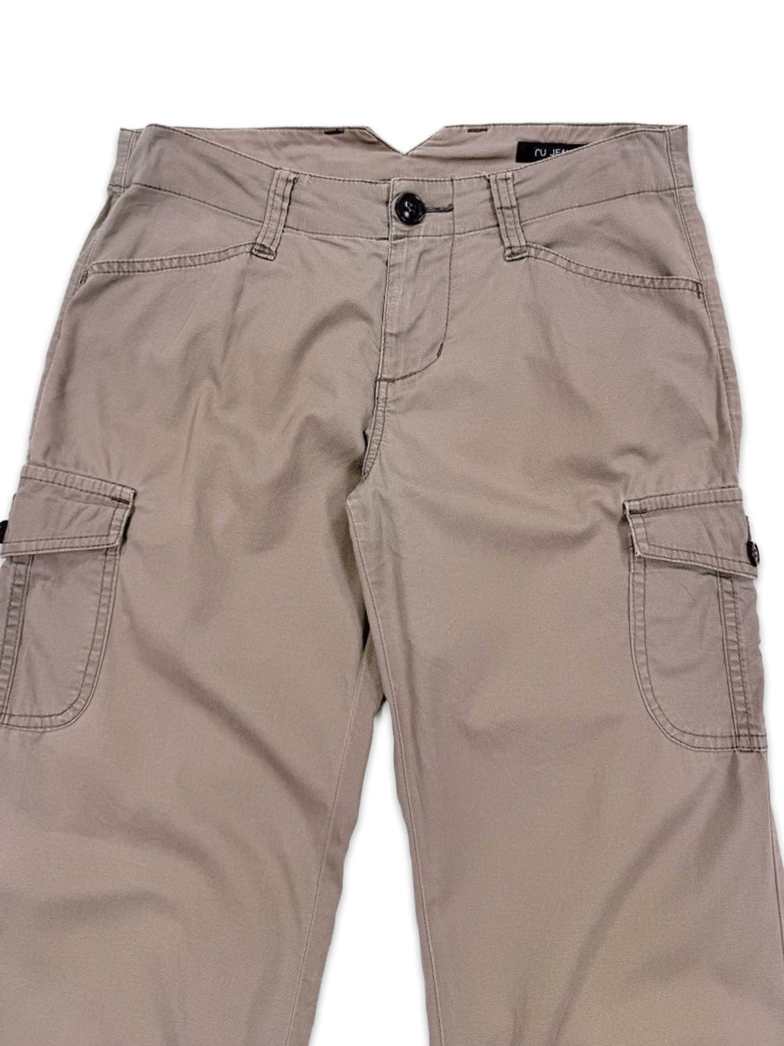빈티지 베이지 2way 카고 카프리 팬츠 상품이미지2