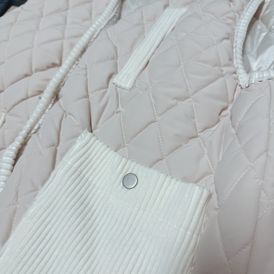 아이보리 퀄팅조끼 상품이미지4