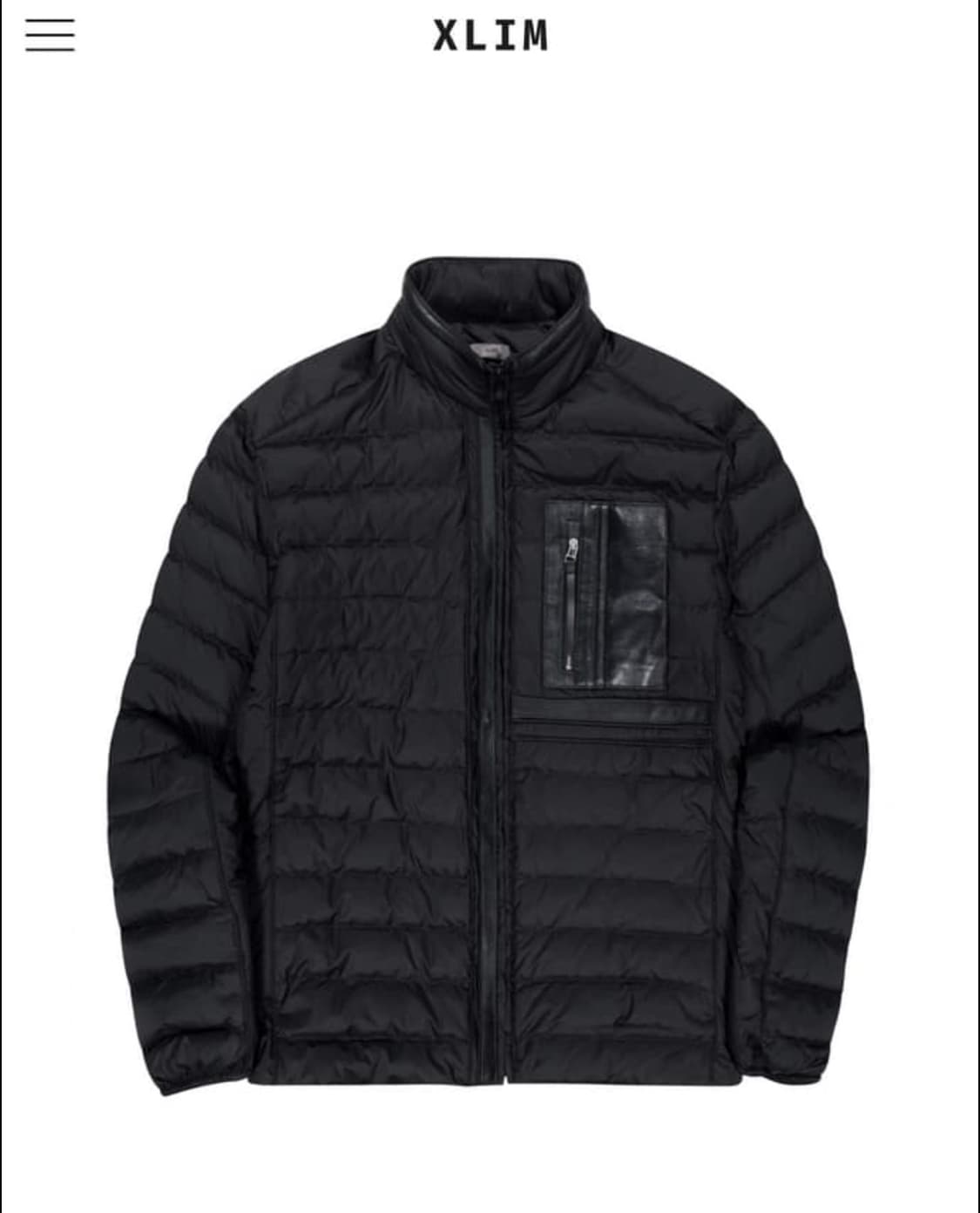 Xlim 경량패딩 xs 상품이미지1