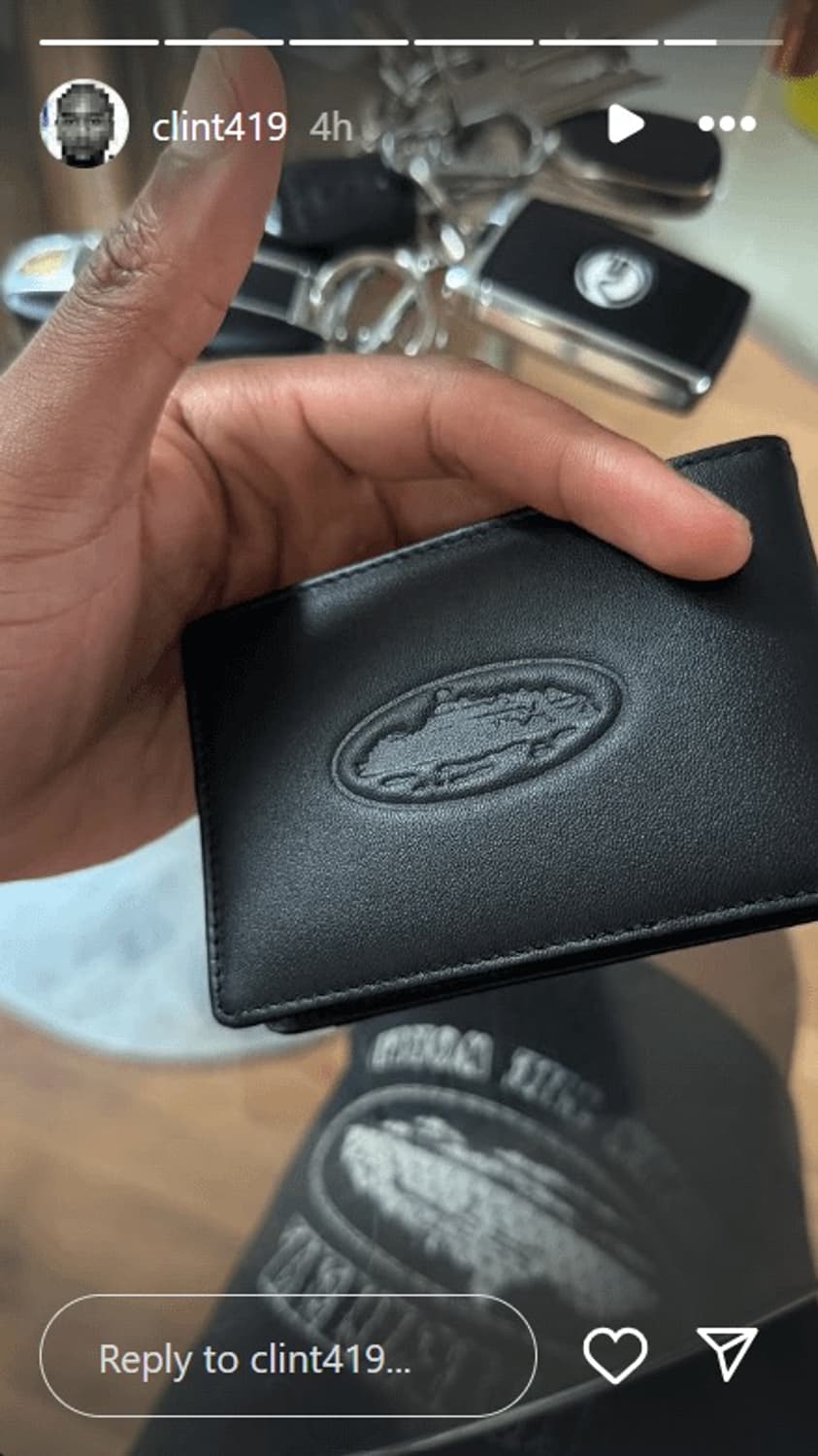 코르테이즈 corteiz leather 카드홀더 카드지갑 상품이미지2